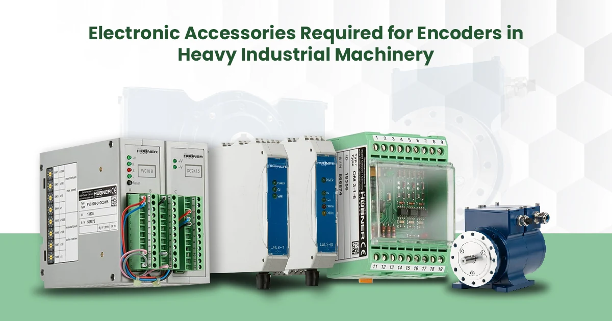 Electronic Accessories Required for Encoders in Heavy Industrial Machinery