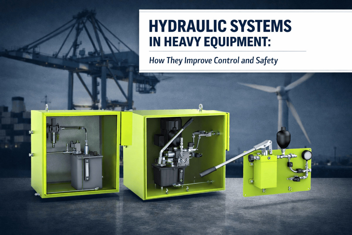 Hydraulic Systems in Heavy Equipment: How They Improve Control and Safety