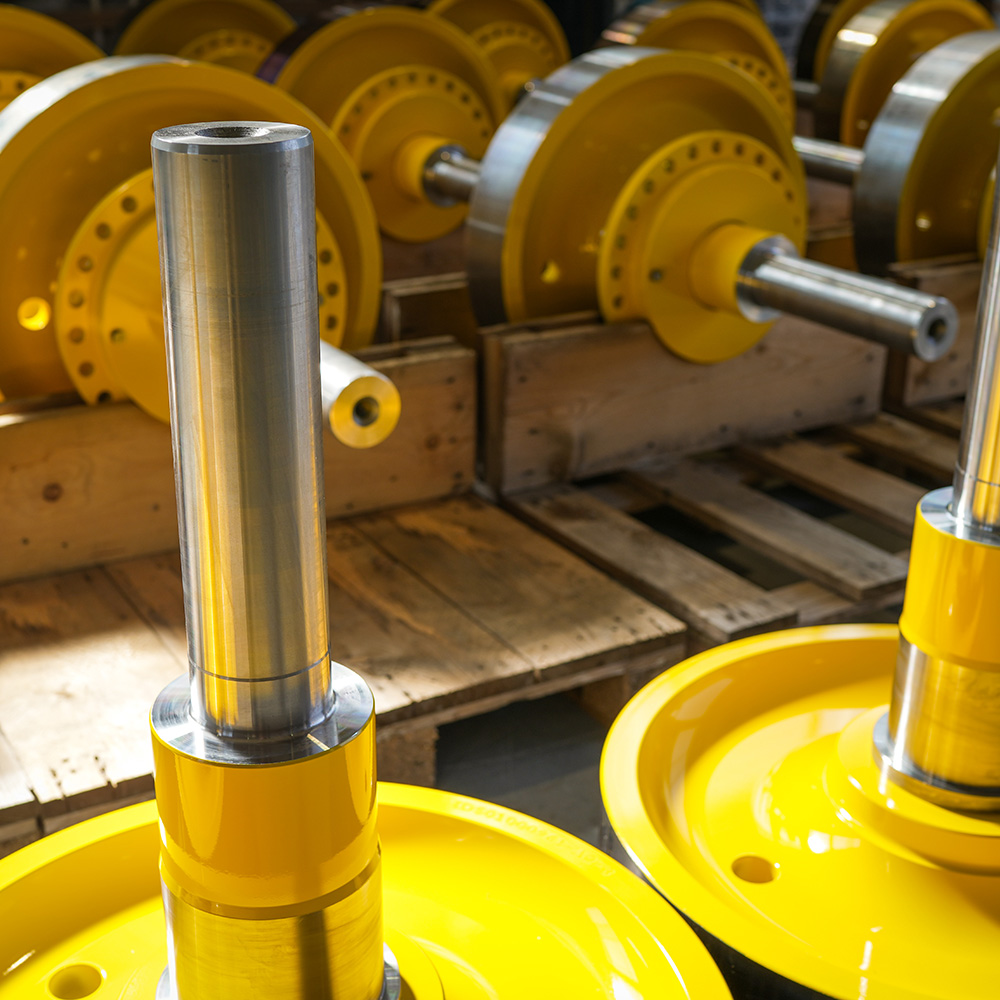Crane wheels